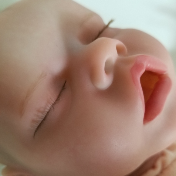 Bonnie Brown Reborn Baby Doll Twin-A Painted Closed Eyes Realistic Infant - Picture 3 of 11